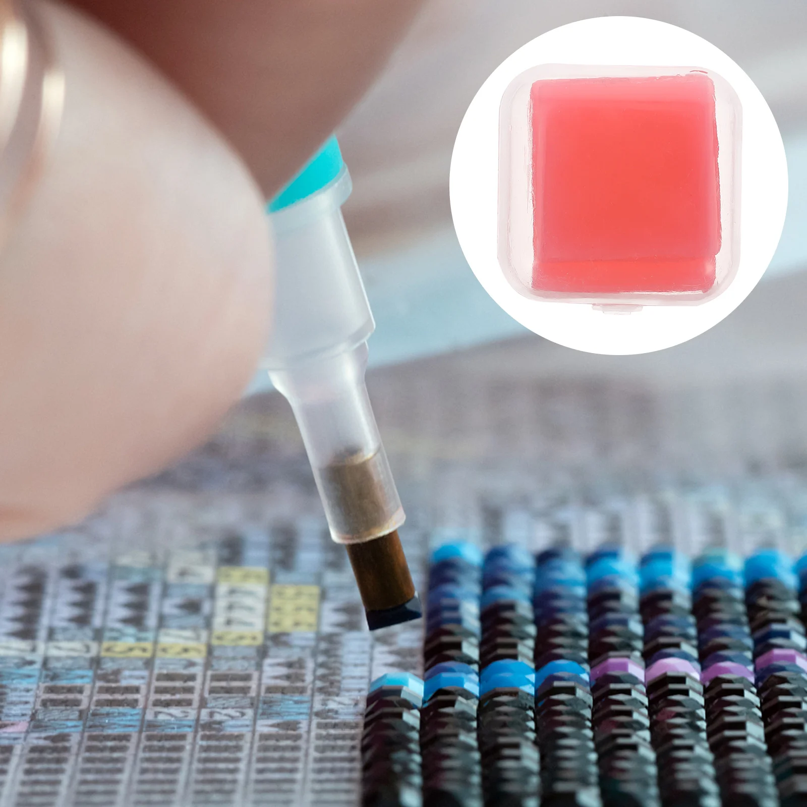 

Glue Clay Wax Cross Organizer Embroidery Diy Mud Drilling Tools Box Case Tool