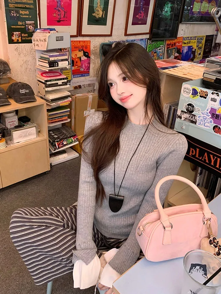 Дизайнерский контрастный цвет в стиле пэчворк искусственный двухсекционный