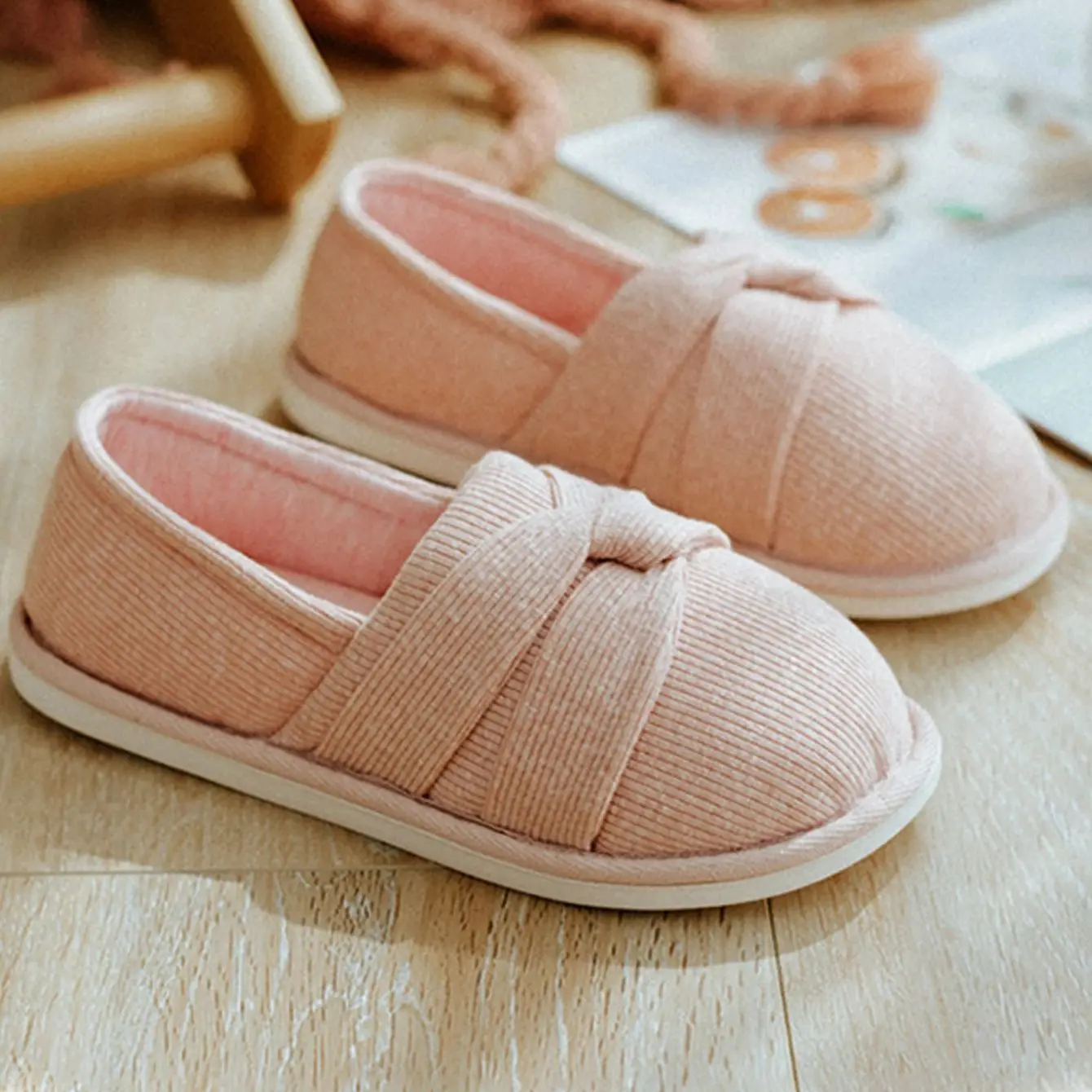 Женская послеродовая обувь на мягкой подошве домашние толстые дышащие