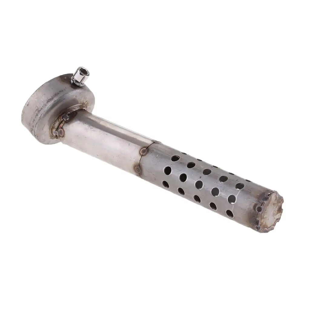 

160mm Long Motorcycle Exhaust Can Angled Baffle 48mm