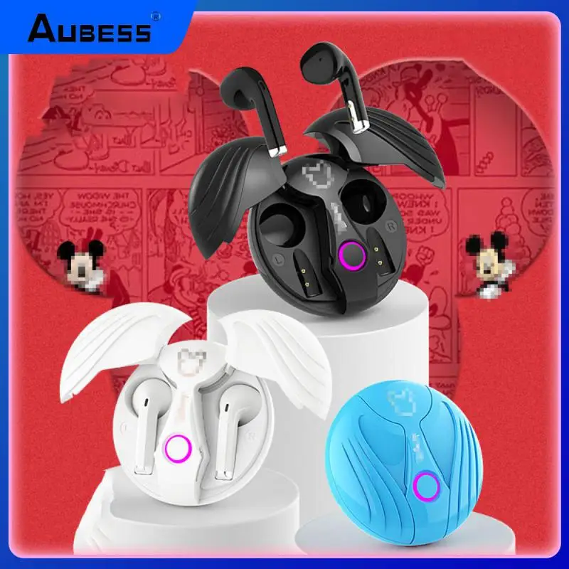 

Noise Reduction Music Earbuds 5.0 Outdoor Sports Headset Surround Sound Touch Headphone Ergonomics With Charging Bin