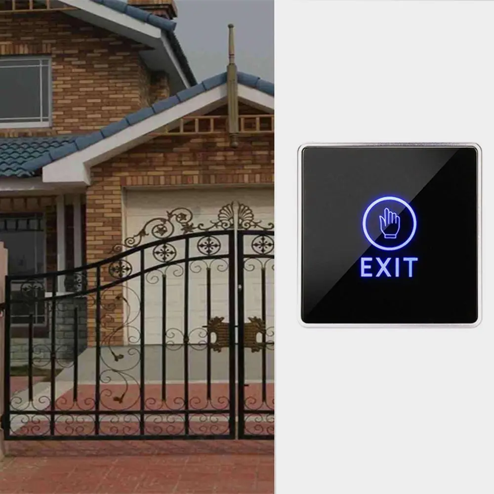 

Contactless Infrared No Touch Release Hardware Access Control System Door Exit Switch Access Button Gate Opener