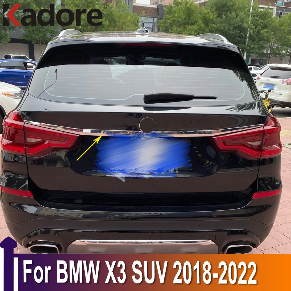 

Хромированная крышка багажника для BMW X3 SUV 2018 2019 2020 2021