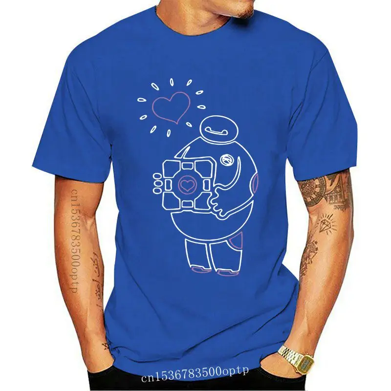 

Camiseta de algodón con estampado para hombre y mujer, camisa de manga corta con cuello redondo y asistente v2, nueva