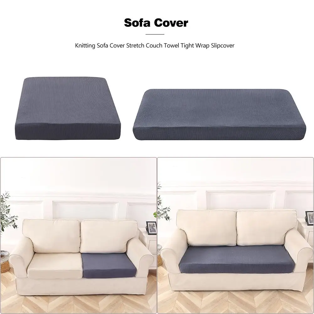 

Elastic Thick Knit Sofa Cushion Covers for Living Room Tights Blanket Couch Sofa Cover Waterproof Universal Sofa Chair Cover