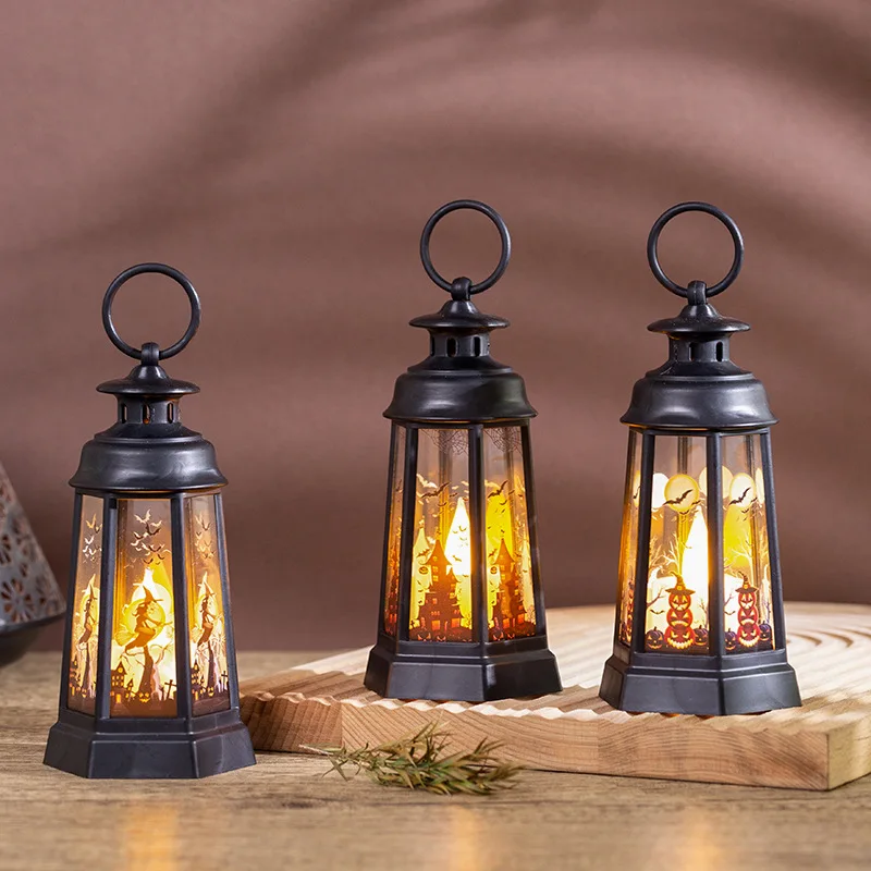 

Halloween Decorative Pumpkin Lanterns Retro Handheld Lanterns, Party, Decoration, Interior Decoration Hanging Lanterns
