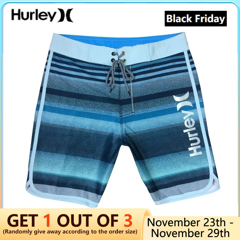 

Hurley Vêtements De Plage Men Swim Trunks Quick Dry Shorts Summer Surf Clothes BOARDSHORTS With Pockets GYM Bodybuilding Shorts