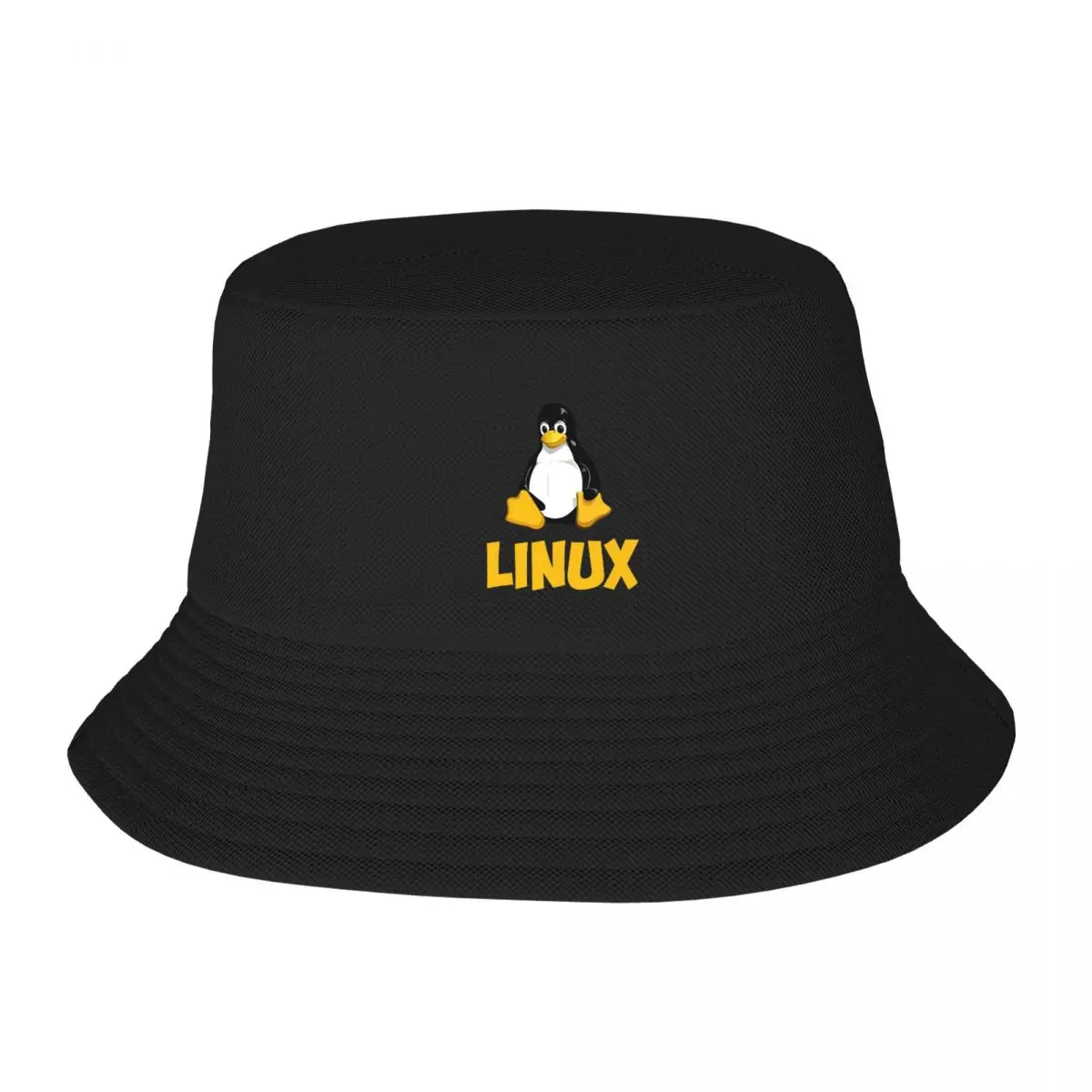 

Linux Tux Penguin Logo Adult Fisherman's Hat Bob Bucket Hats Men Women Caps fisherman Hat Girl Boy Hat