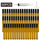 23510 мл черный прозрачный коричневый портативный образец косметики из тонкого стекла