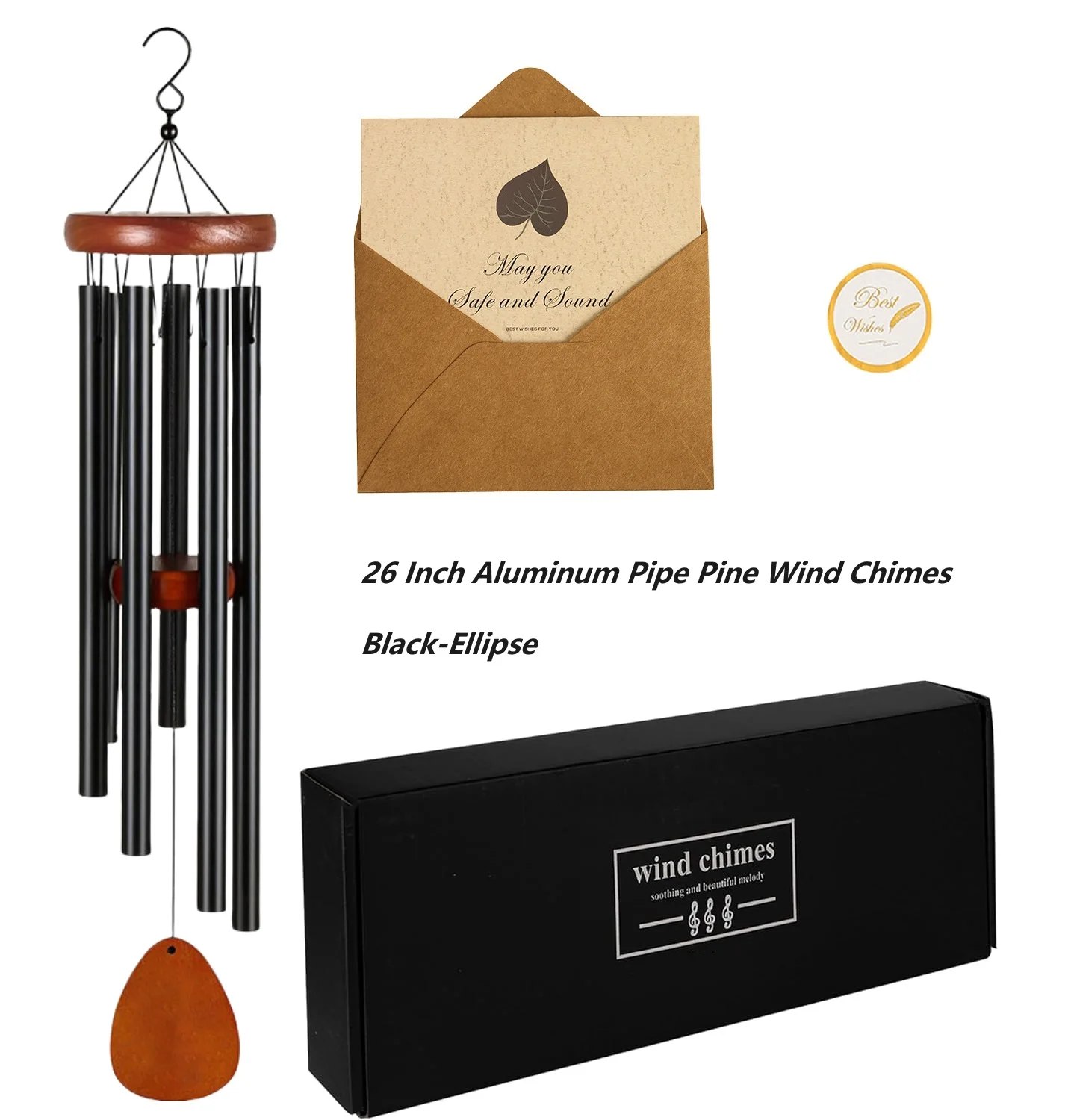 

Памятные ветряные музыкальные Музыкальные Музыки 26/32/37 дюймов