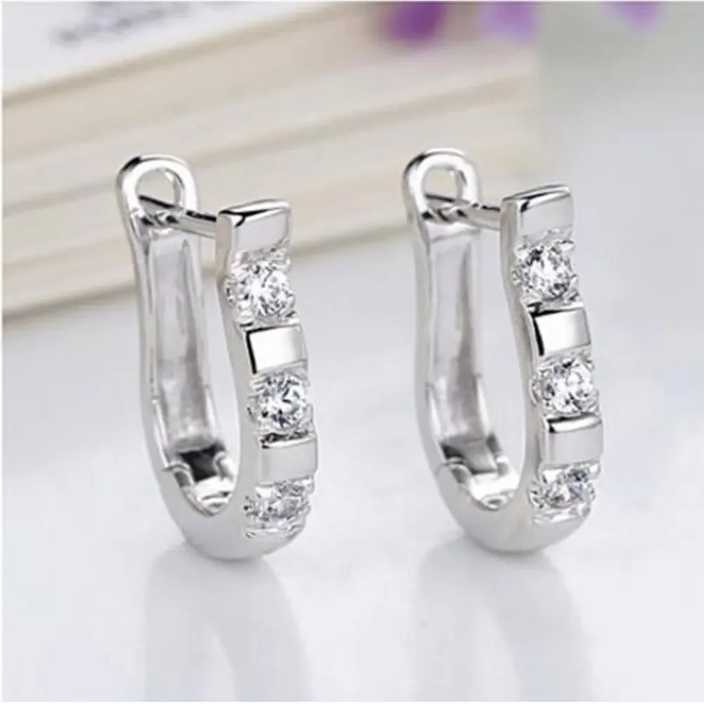 Женские серьги-гвоздики с защитой от аллергии