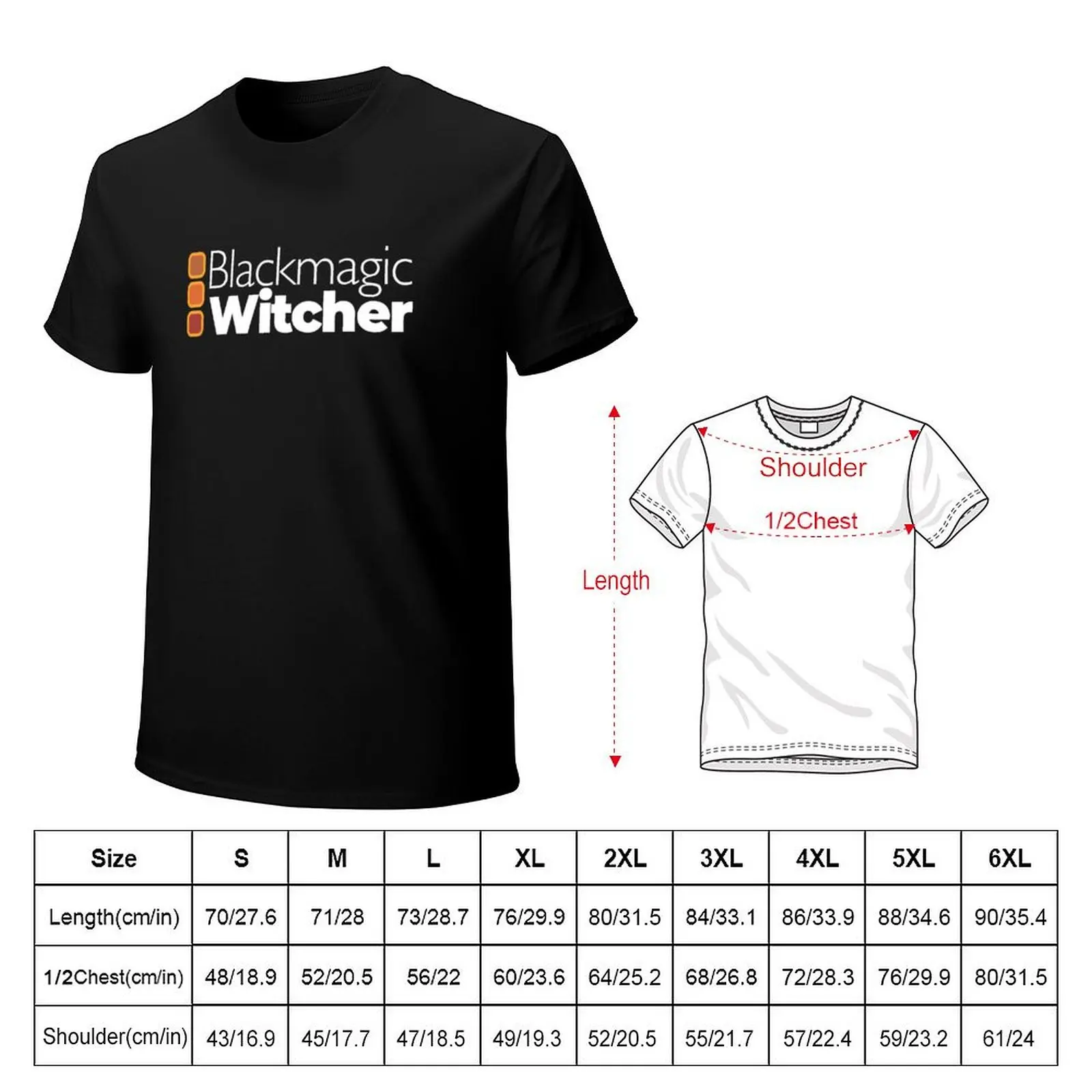 Фото Футболка Blackmagic Witcher с абстрактным принтом №2
