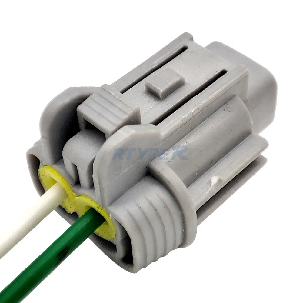 

1Set For 2 pin car waterproof auto connector 2.2 male or female fog lights plug socket kits juke DRL for Nissan 6185-0867 6188-0