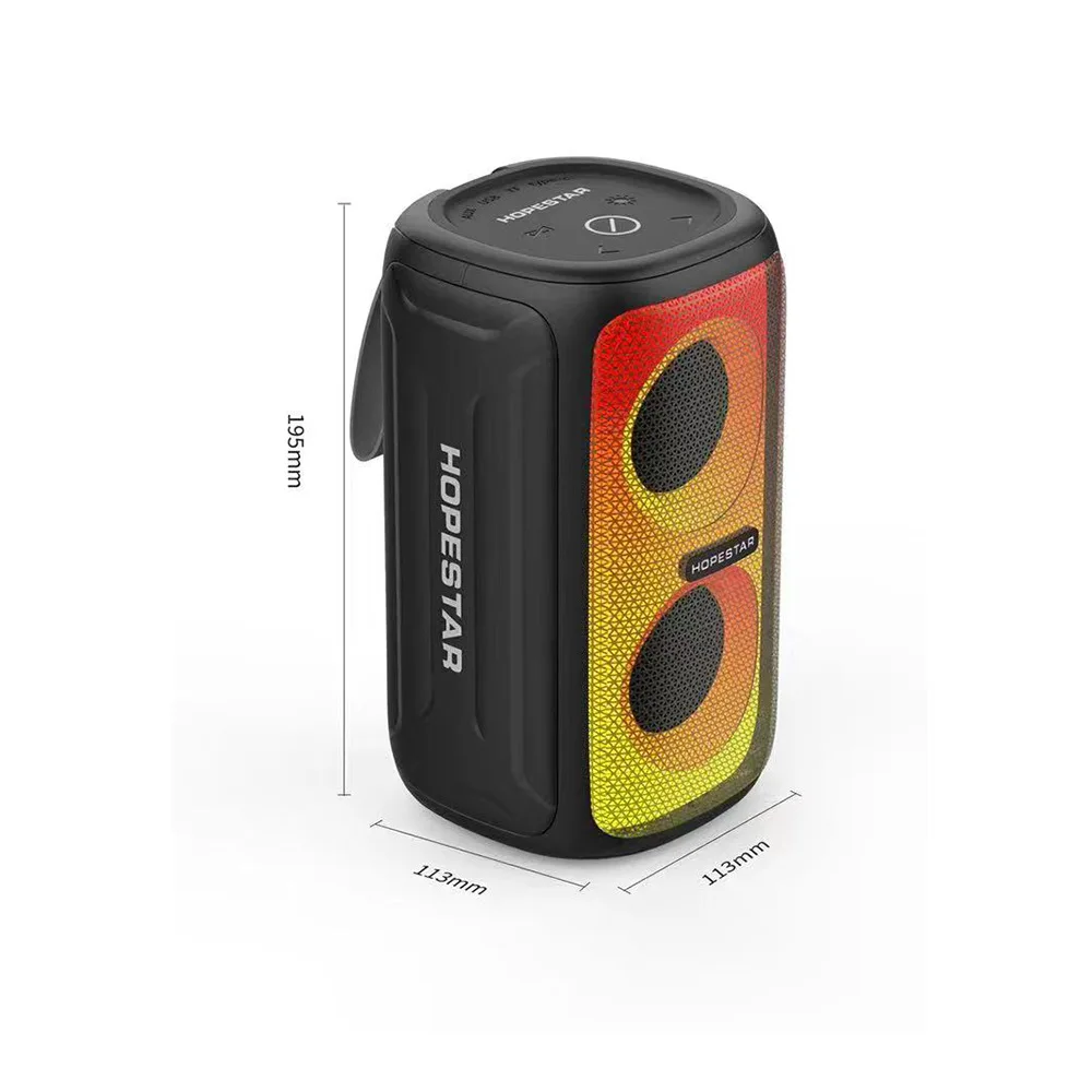 Беспроводной bluetooth-динамик caixa de som TWS со светодиодсветодиодный подсветильник кой