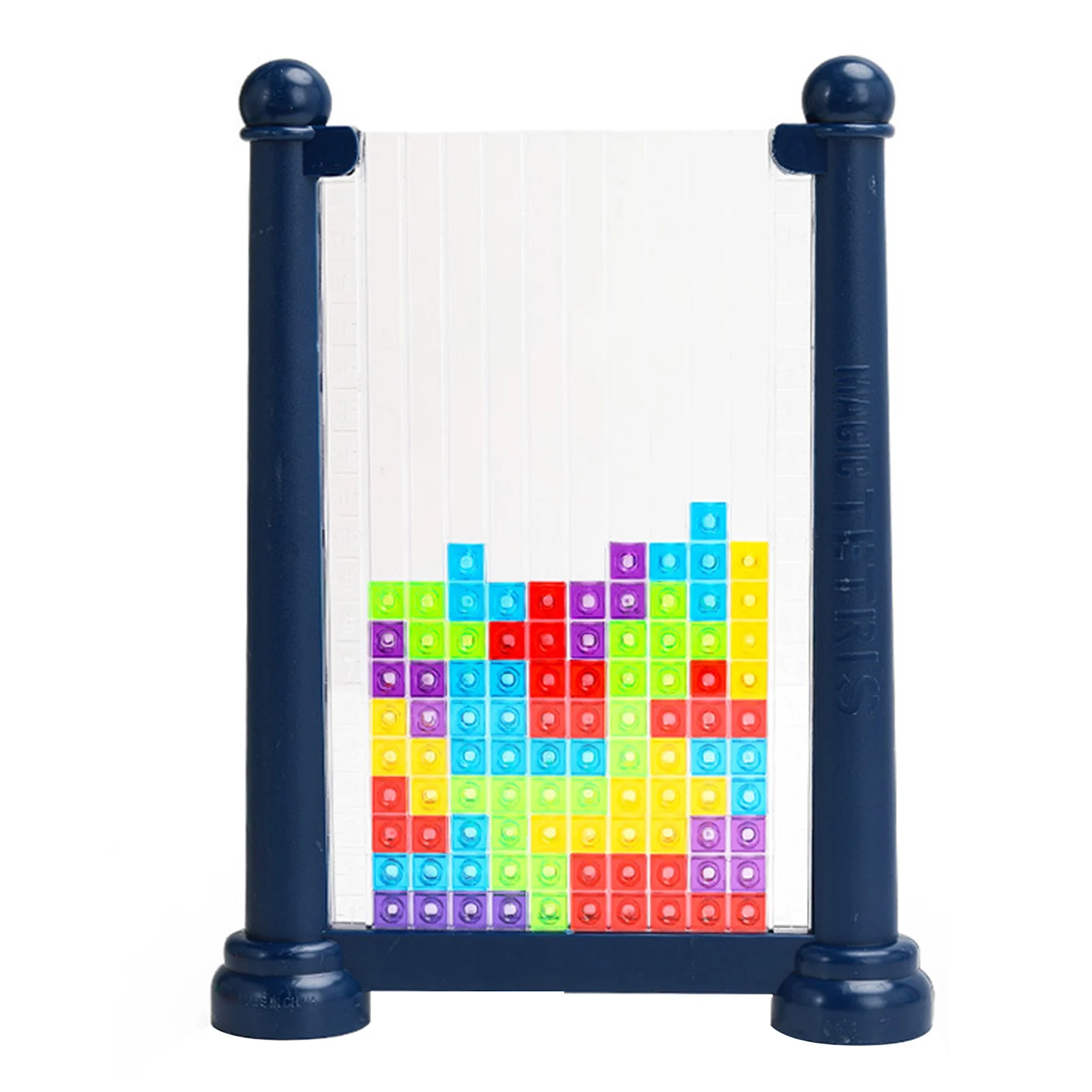 

Настольная игра Tetrises, 3D цветная игра танграмм, стерео, цветные яркие игрушки Монтессори, развивающая игрушка, интеллектуальная волшебная иг...