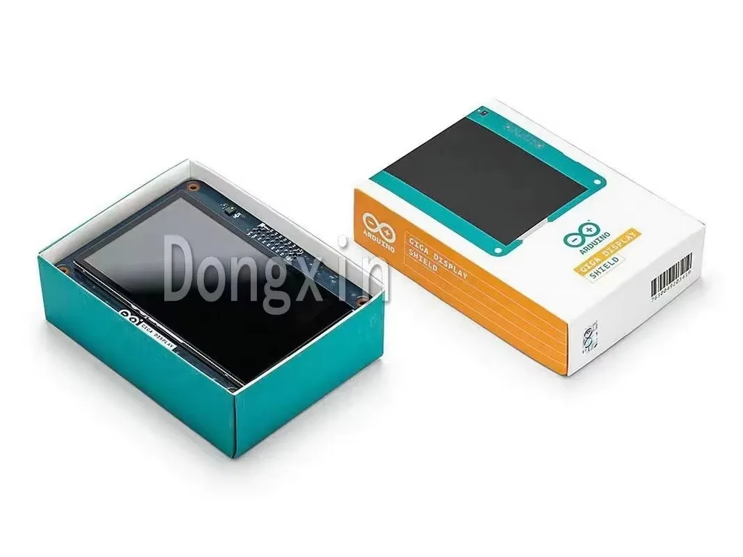 Фото Комплект Arduino GIGA Display Bundle Shield R1 WiFi ABX00063 ASX00039, оригинальный итальянский импорт, сенсорный RGB-дисплей 800x480 и поддержка S-серии. №1