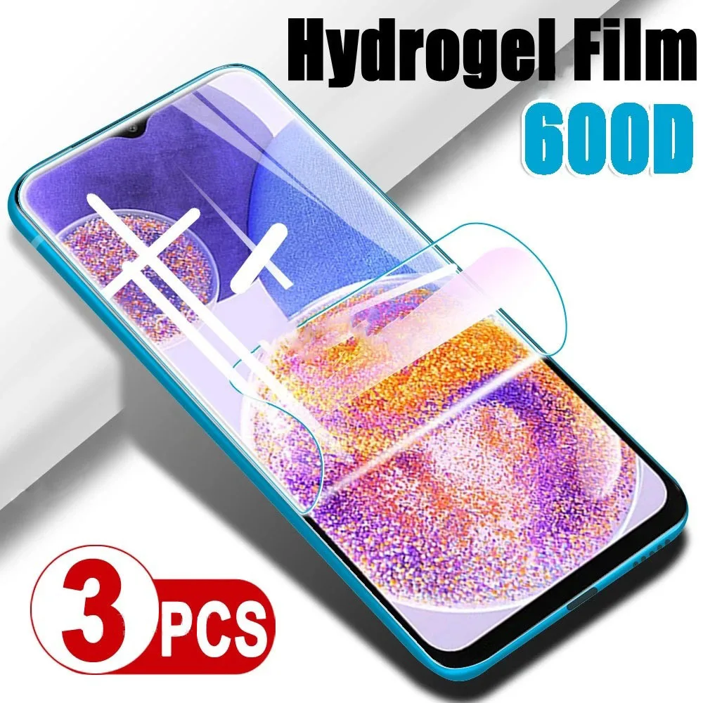 

3PCS Hydrogel Film for Samsung A23 A33 A13 A53 A73 5G Protective Screen Protector for Galaxy A13 A23 A33 A53 Film