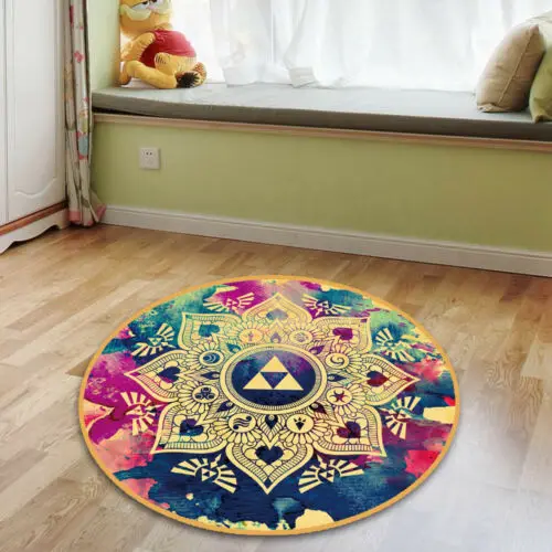 

Anime Legend Breath Wind Game Rug Doormat Floor Mat Carpet Home Yoga Sport Hotel Living Room Floor Mats Anti Slip
