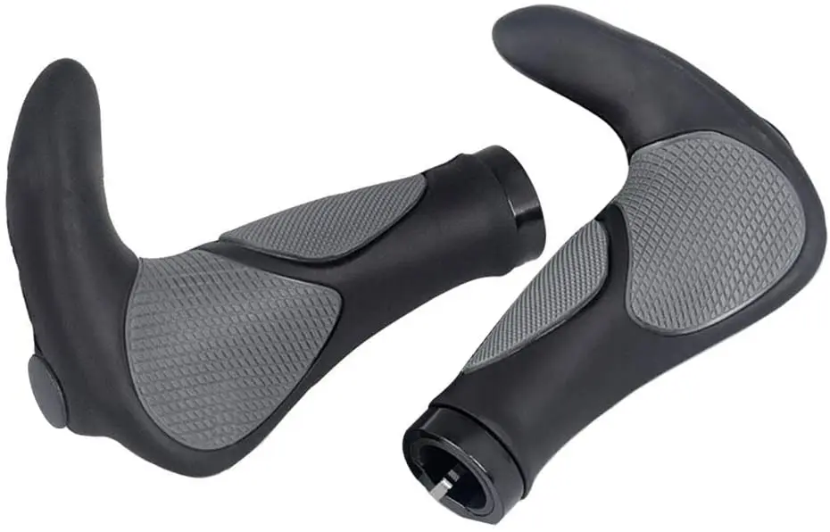 

Ergonomics Comfort Design Bike Grips Bicycle Handlebar Grips with Anti-Slip Locking Ring for Cycling MTB Mountain Road
