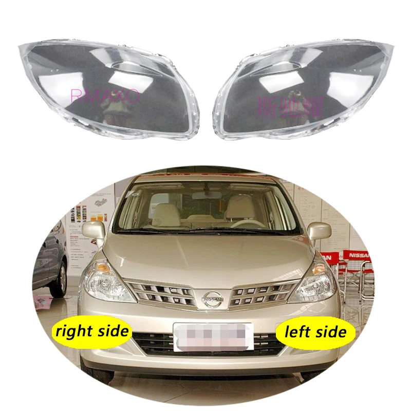 

Прозрачная накладка на переднюю фару Nissan Tiida Sedan 2008-2010 VERSA