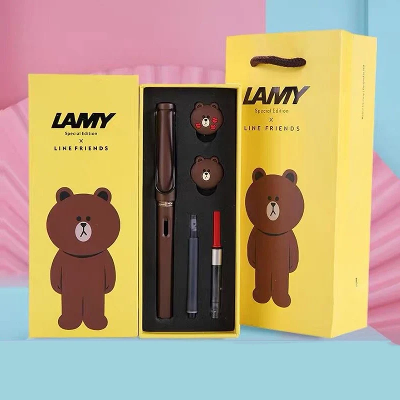 Немецкая Ручка перьевая LAMY ограниченная серия мультяшная Подарочная коробка