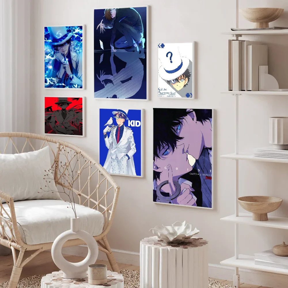 K-Kuroba Kaito фильм липкие постеры ретро наклейка из крафт-бумаги DIY комната бар кафе
