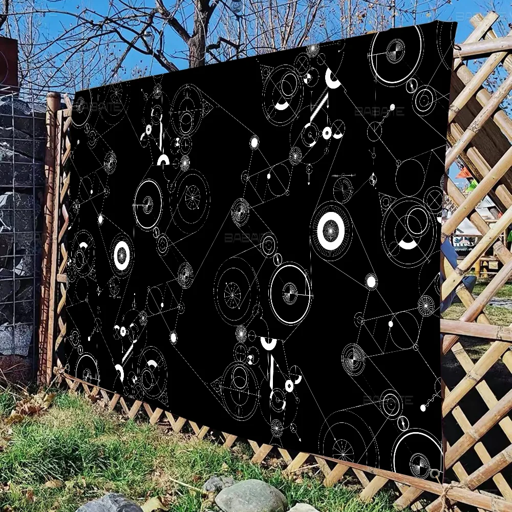 S-Steins Gate Аниме Таблица Флаг Для Гостиной Домашнее Общежитие Декор Искусство