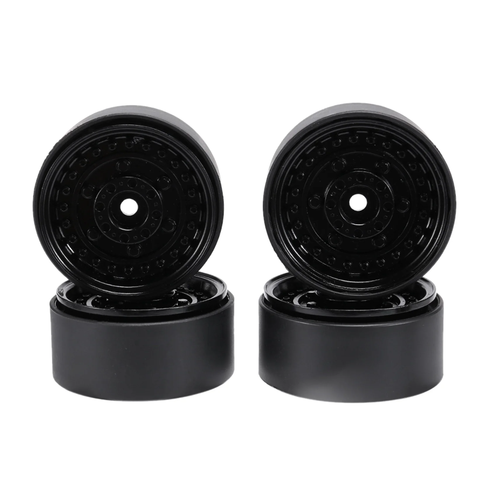 

4Pcs Retro Metal 1.9 Inch Beadlock Wheel Rim Hub for 1/10 RC Crawler Car Axial SCX10 90046 Traxxas TRX4 RC4WD D90 TF2,1