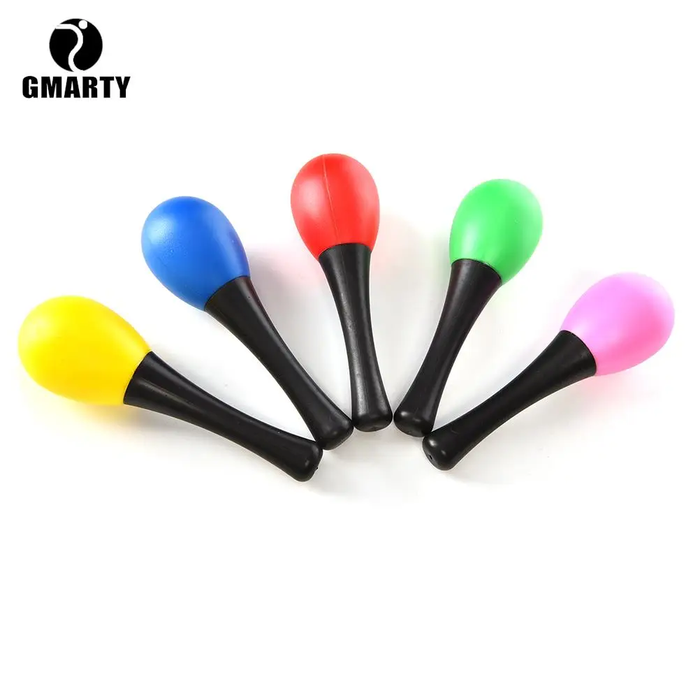 

Пластиковый песочный молоток Maraca, погремушка, шейкер, детские музыкальные инструменты, детская музыкальная игрушка со звуком, случайный цвет