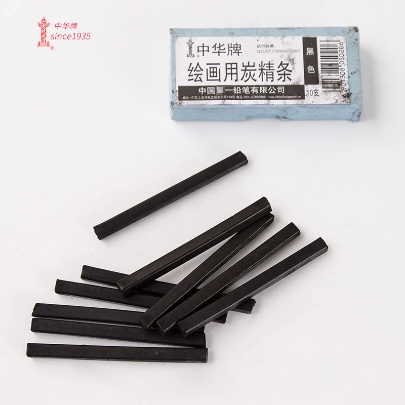 

Карандаш с древесным углем для рисования, мягкая карбоновая ручка для профессионального рисования