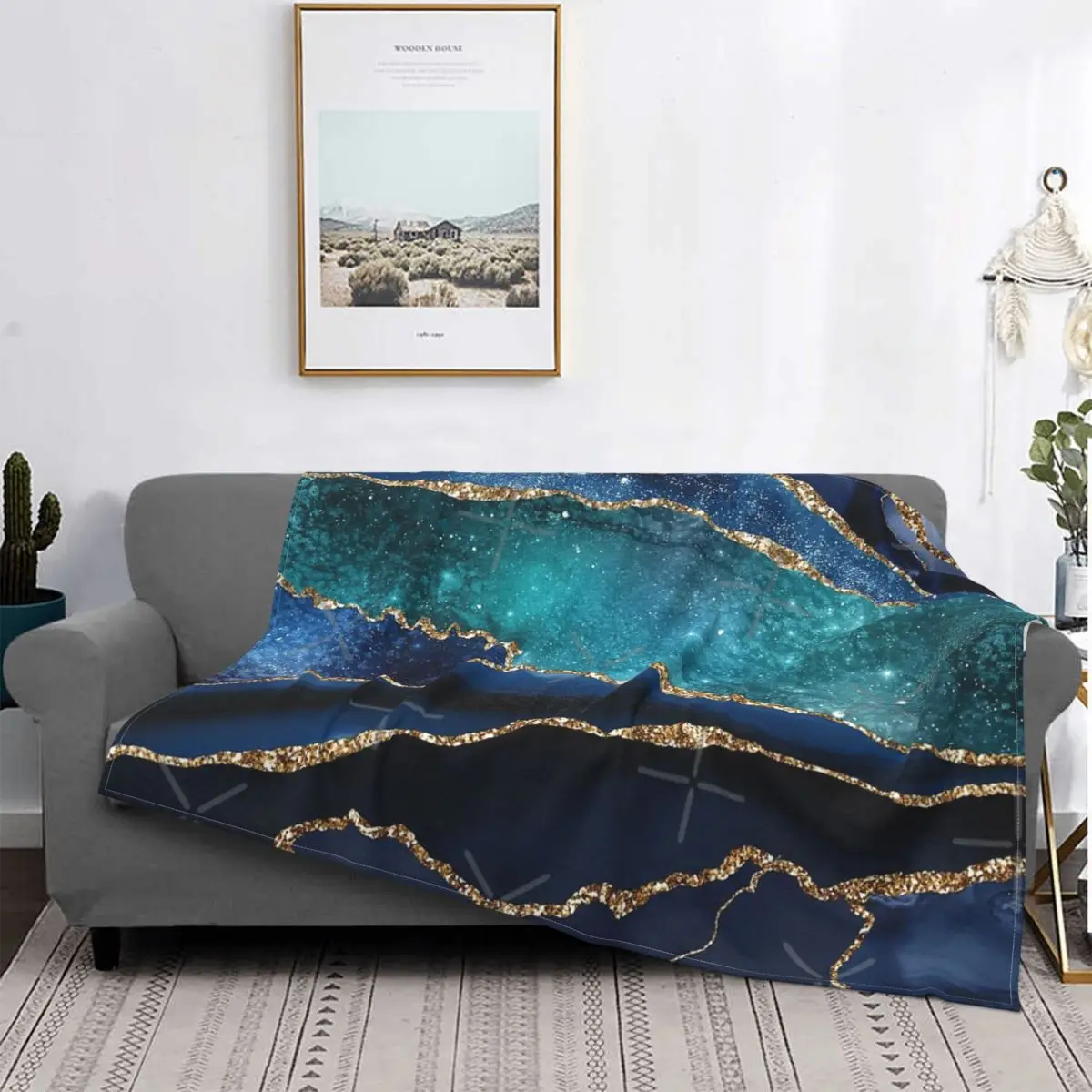 Гламурное Мраморное одеяло с мраморной галактикой теплые уютные мягкие пушистые