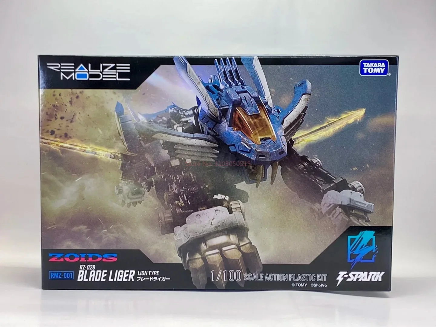 TAKARA TOMY RMZ-01/02 BLADE LIGER LION TYPE Geno Saurer масштаб 1/100 сборная модель фигурка