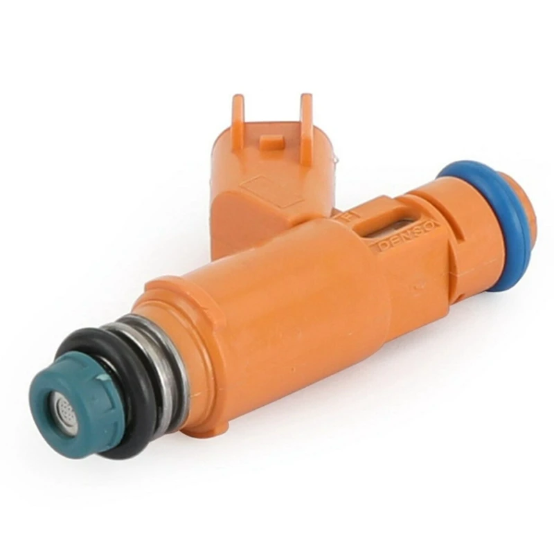 1 Set Of 8 Fuel Injectors AJ82353 4526563 195500-4280 2W93-AA 452656 For 05-09 Land Rover LR3 4.4L V8 Range Sport