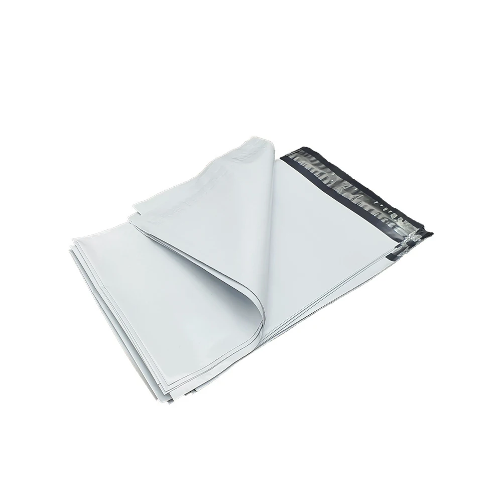 Курьер-пакет 170х240+40 мм 100 штук белый без кармана (60 мкм) |