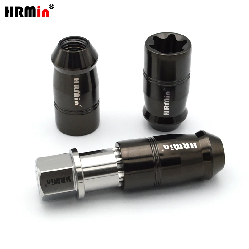 Титановая гайка HRMin Torx Gr5 M14x1 5x45 мм для Tesla Toyota Jeep Honda Mazda Mistubishi Ford Buick и т. д.