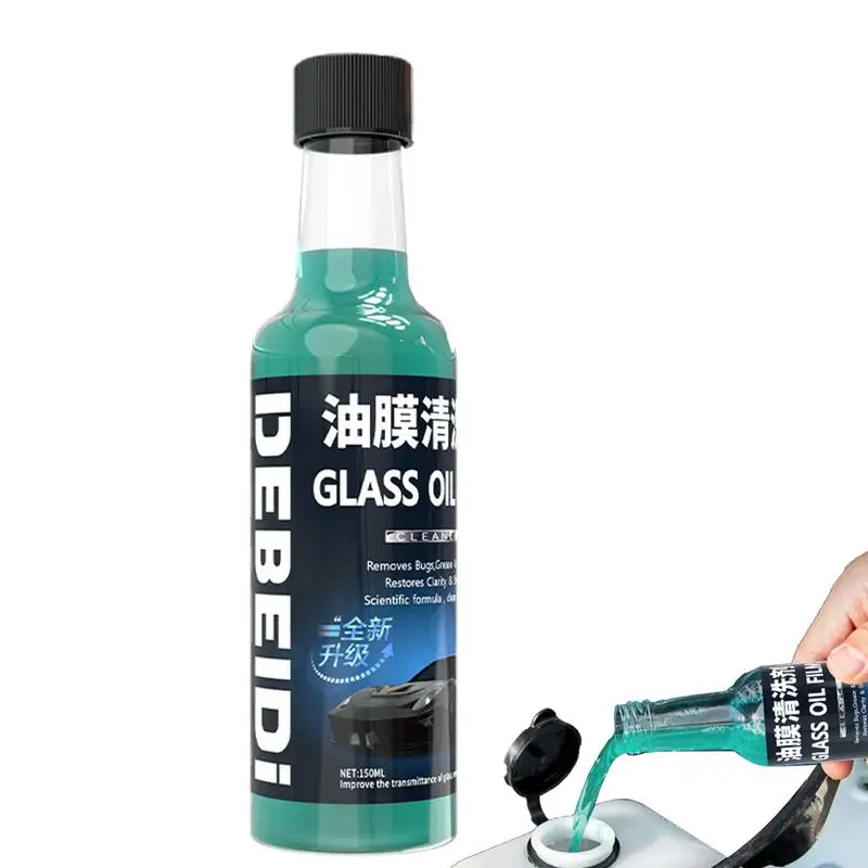 

Car Oil Stain Cleaner Water Spot Remover Universal Auto Cleaner For Glass Car Care Products For Window Headlights Windshield