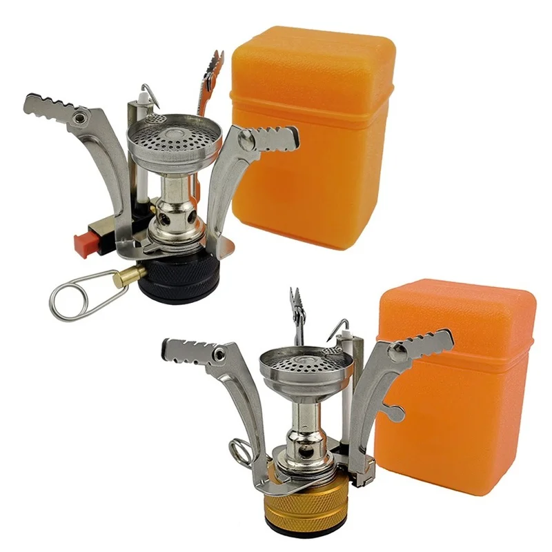 

Outdoor Mountain Stove Stove Head Camping Stove Super Light Mini Integrated Gas Stove Stainless Steel Picnic Stove