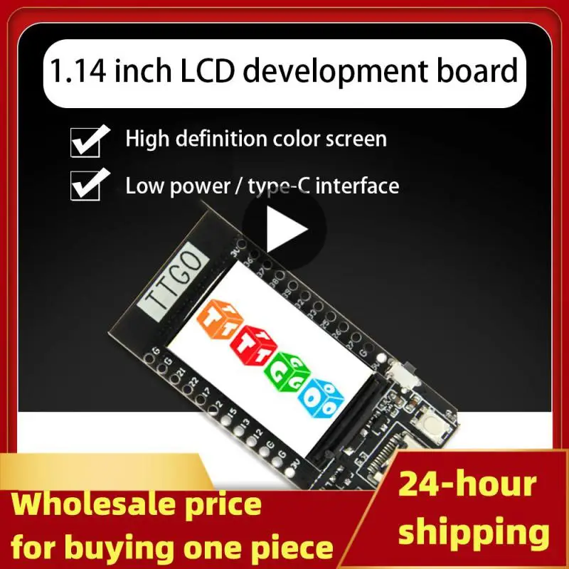 Модуль с низким энергопотреблением Φ плата Esp32wifi модуль Ttgo T-дисплей