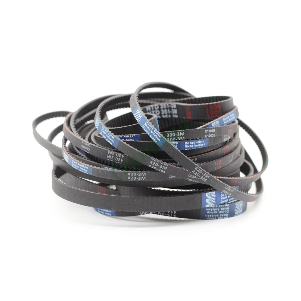 Ремень ГРМ HTD 3M ширина 6-20 мм длина 1800/1863/1896/1905/1980/2001/2040/2121/2349/2388/2460/2640/3000/3225/3600/4020/4284 ~