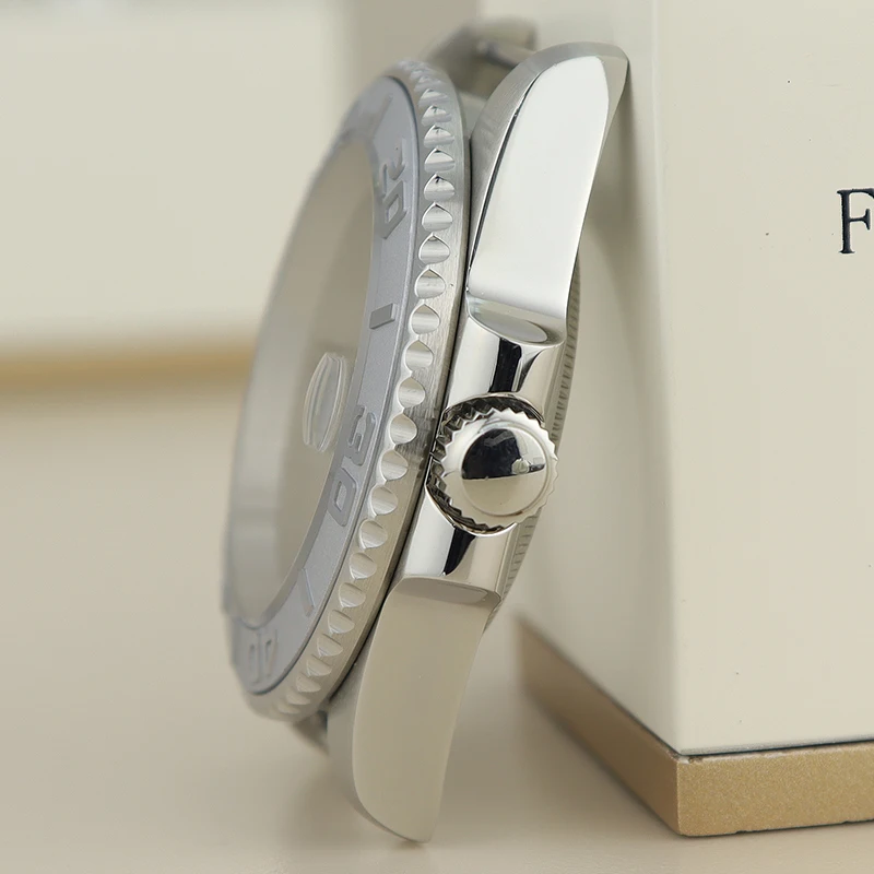 Корпус часов из нержавеющей стали 40 мм керамический безель для Yacht-Master Seiko NH35 NH36