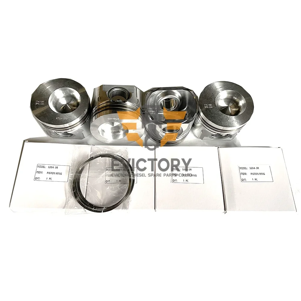 Для деталей двигателя экскаватора гусеницы 3204 3204T 3204DT комплект для капитального