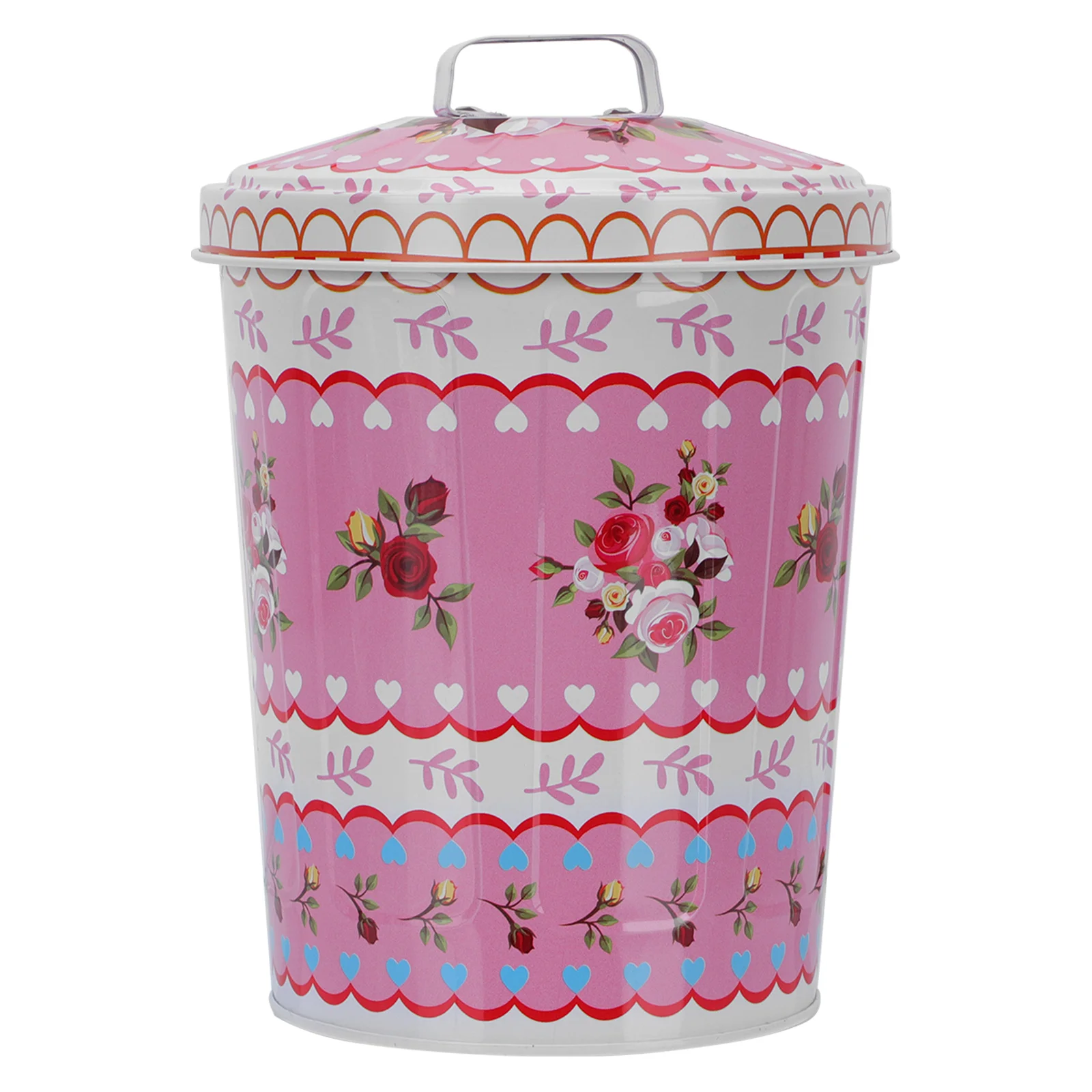 

Tin Metal Jar Canister Cookie Treat Container Storage Box Dog Kitchen Jars Tea Candy Coffee Farmhousecanisters Containers