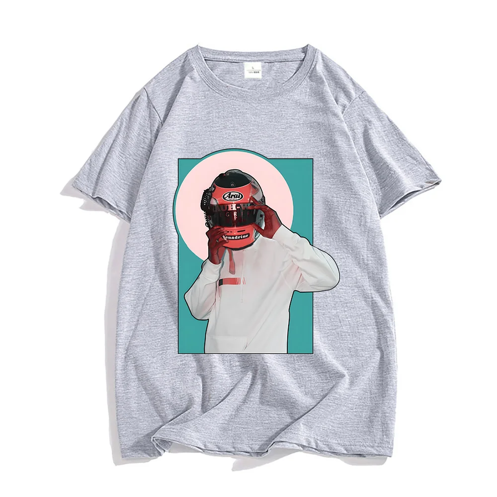 

Frank O-ocean Blond R&B Music T Shirts MEN Aesthetic Graffiti Tshirts 100% Cotton T-shirts Printing Short Sleeve Tees Streetwear