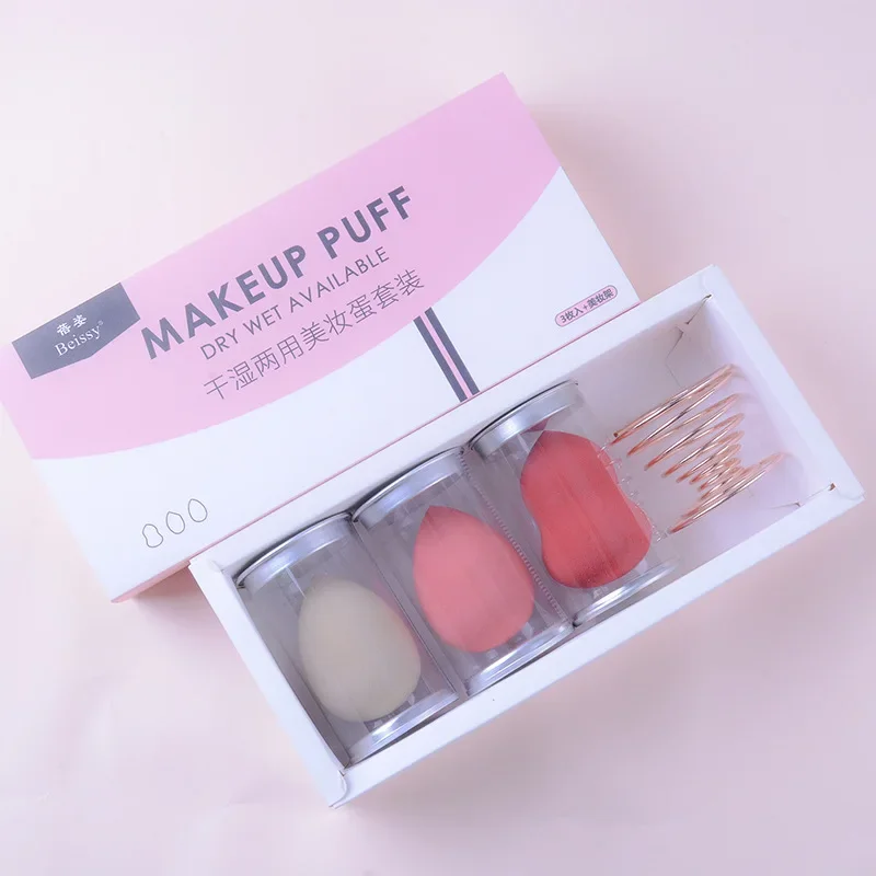 

Красота яйца тыквы воды капли пудры спонж для макияжа искусственная Гидрофильная не латексная пудра печатный логотип