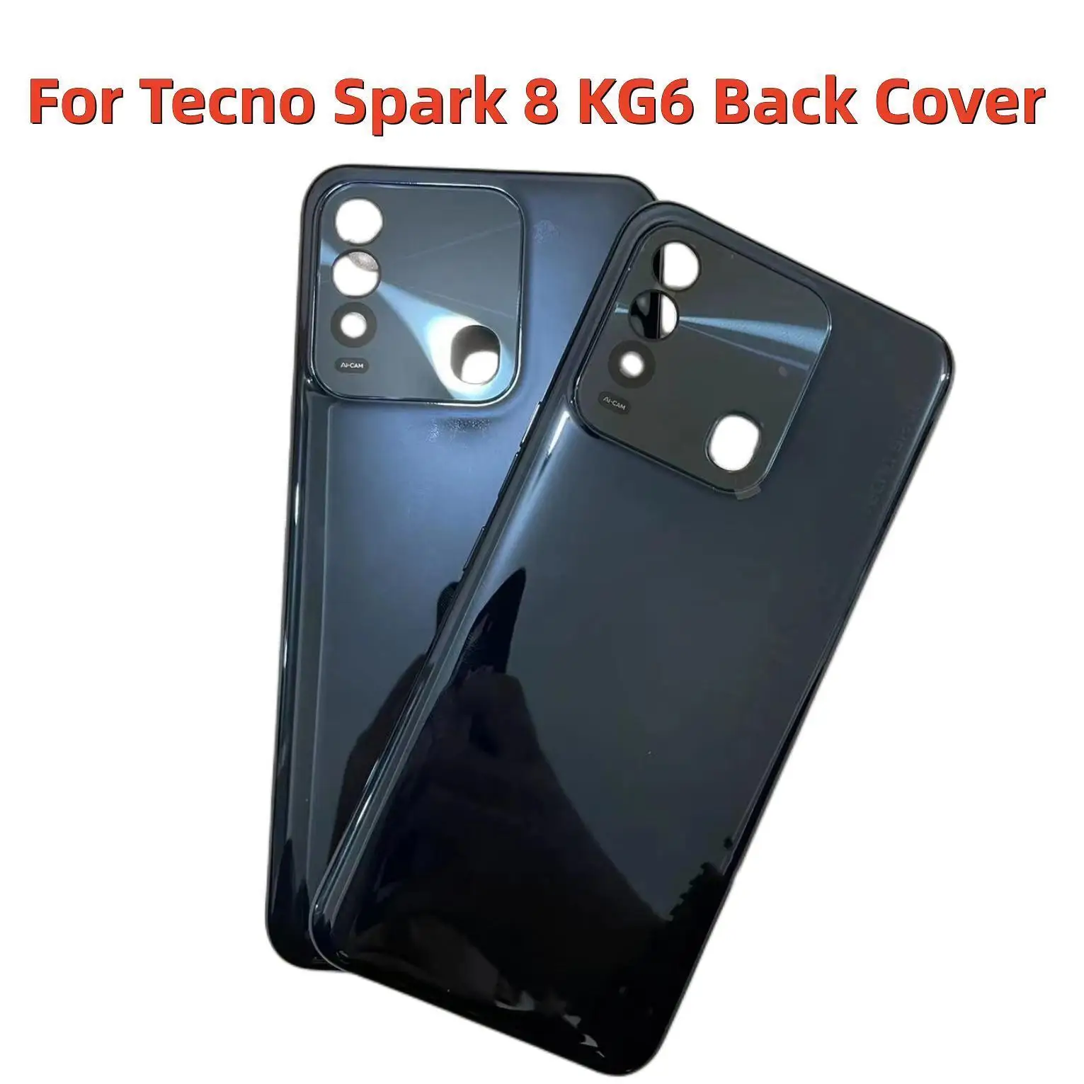Задняя крышка батарейного отсека для Tecno Spark 8 KG6