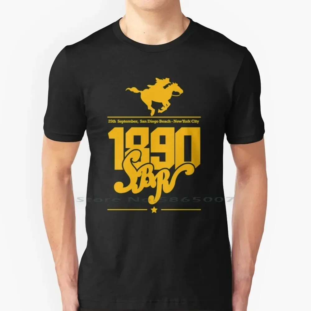 1890 футболка со стальным шариком 100% хлопок аниме и манга Диего Брэнди забавный