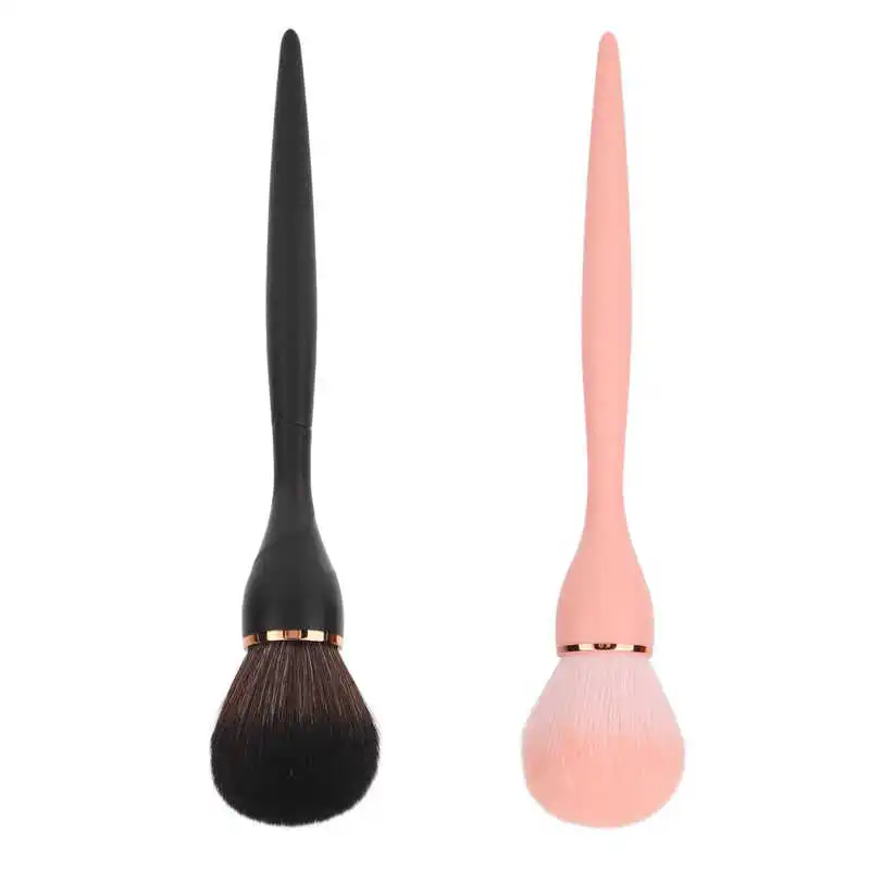 

Powder Makeup Brush Ergonomic Cosmetic Tool Portable Synthetic Fiber Blusher Brush Safe for Makeup Artist for Powder Room