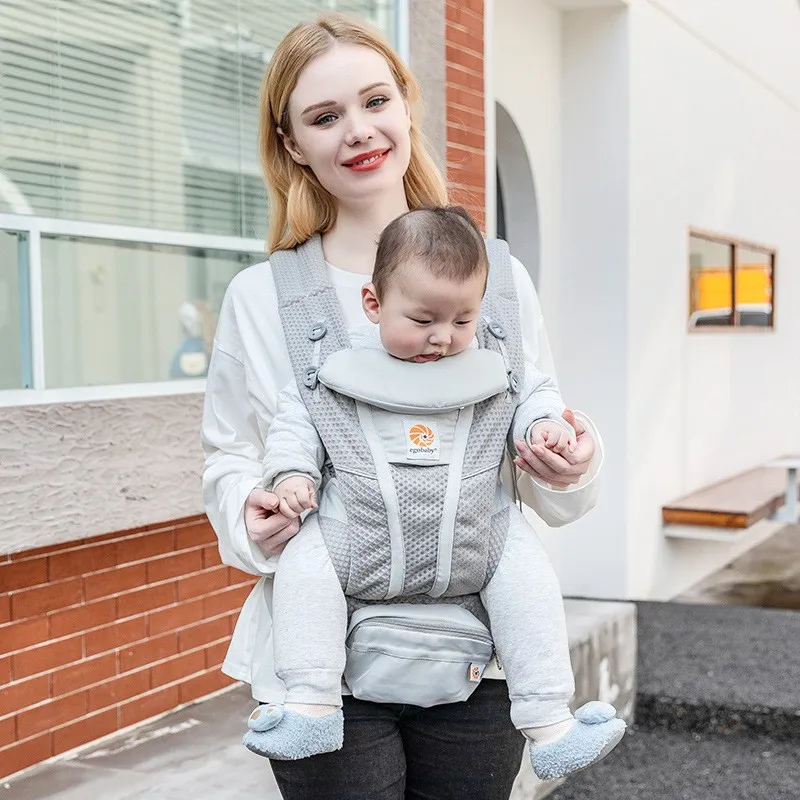 

Egobaby Baby Carrier Ergonomic Kangaroo Infant Kid Sling Back Front Facing Backpack Wrap Baby Bag 0-36 Months