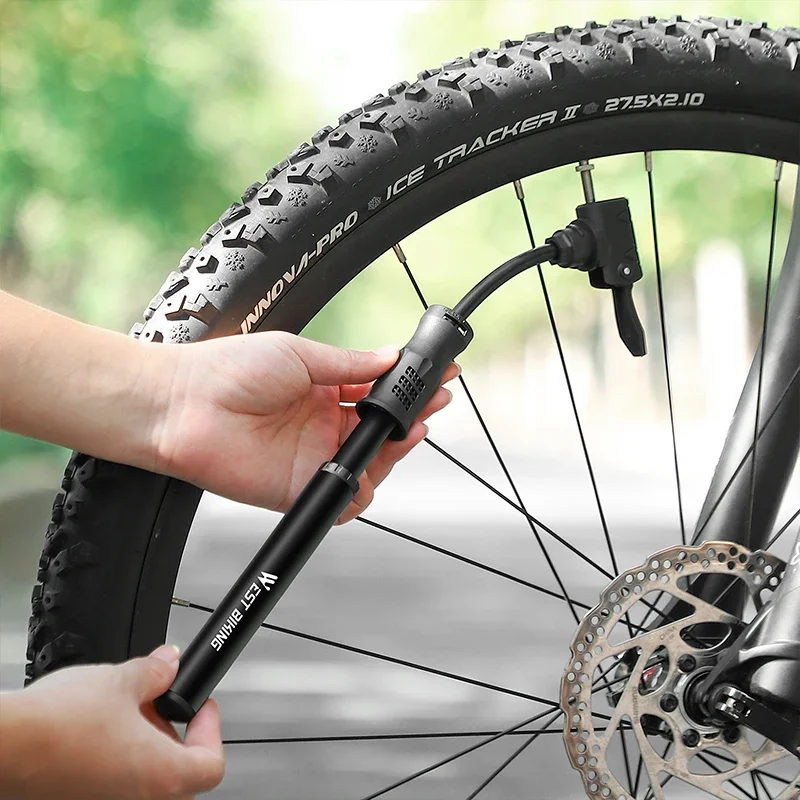WEST BIKING Велосипедный воздушный насос Мини Портативный ручной Шланг MTB Горная