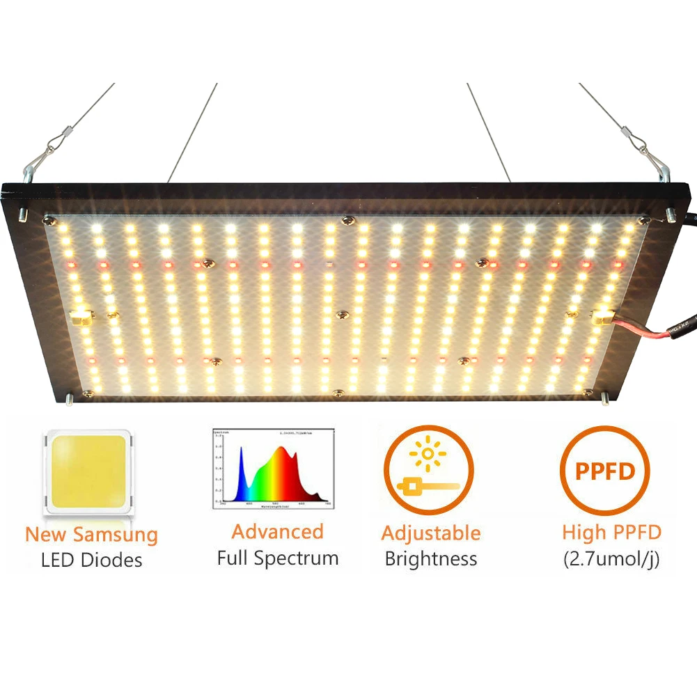 Dimmable 120W Samsung LED Grow Light Full Spectrum 3000K 5000K 660nm IR UV 1000W Growing Lamps for Indoor Plants